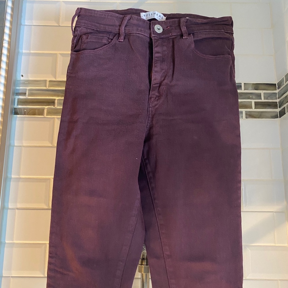 Bullhead jeans size 7 super skinny high rise